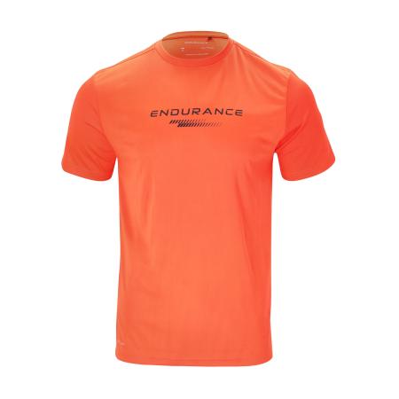 ENDURANCE ENDURANCE Functioneel shirt Dipat koraal / zwart / wit