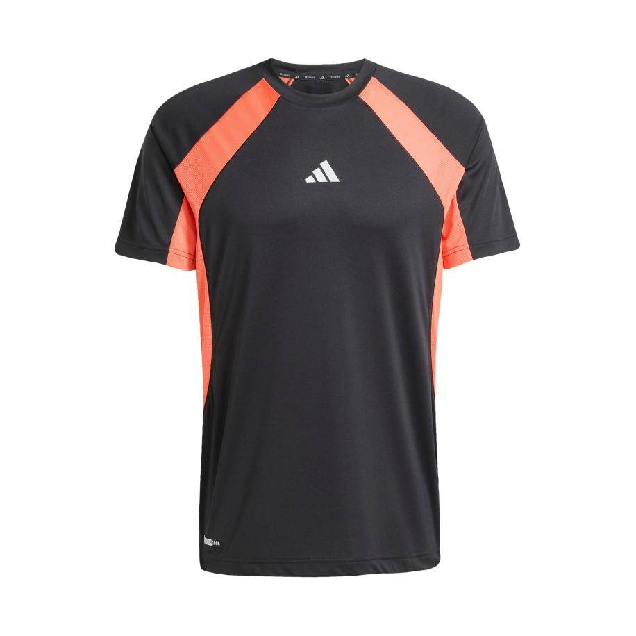 ADIDAS PERFORMANCE Functioneel shirt TECH APP oranje / zwart Zwart