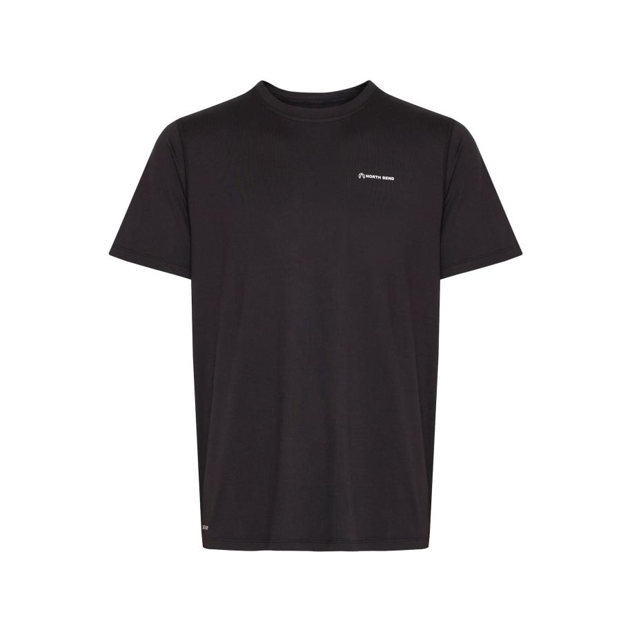 North Bend North Bend Functioneel shirt Adrian zwart -