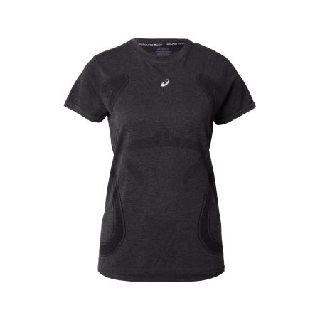 Asics ASICS Functioneel shirt ROAD zwart / zwart gemêleerd / wit