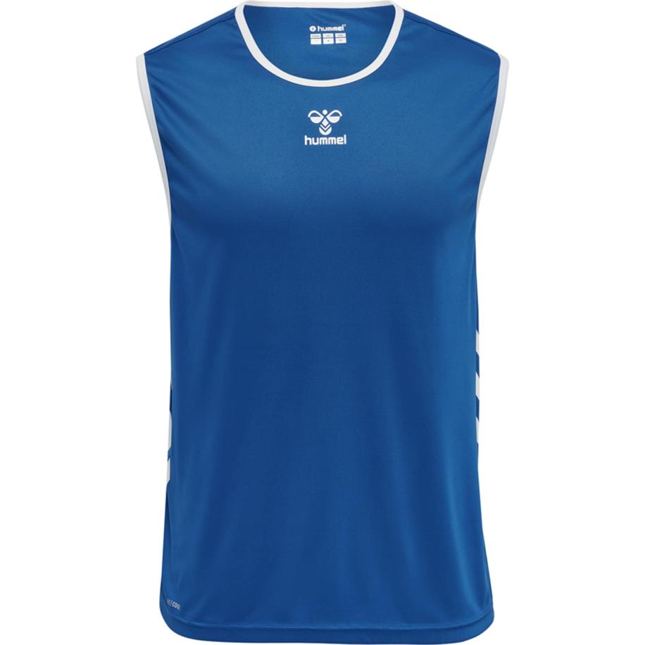 Hummel Hummel Functioneel shirt blauw / wit -