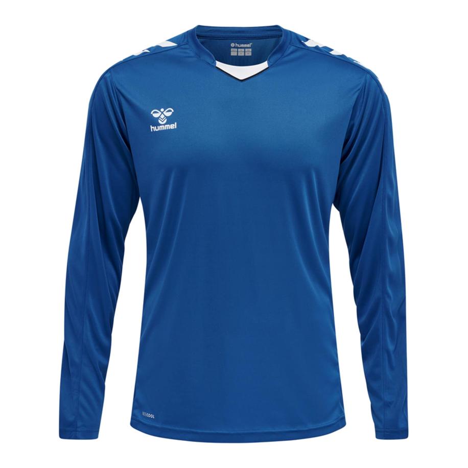 Hummel Hummel Functioneel shirt hemelsblauw / wit -