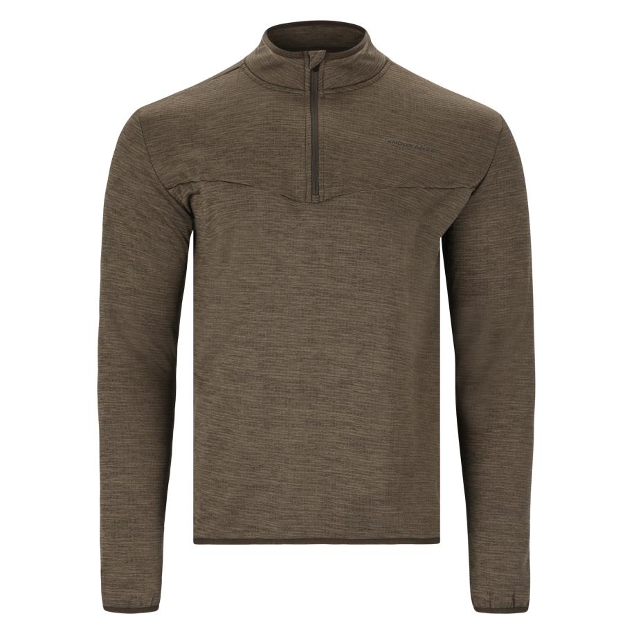 ENDURANCE ENDURANCE Functioneel shirt Ledger bruin gemêleerd -