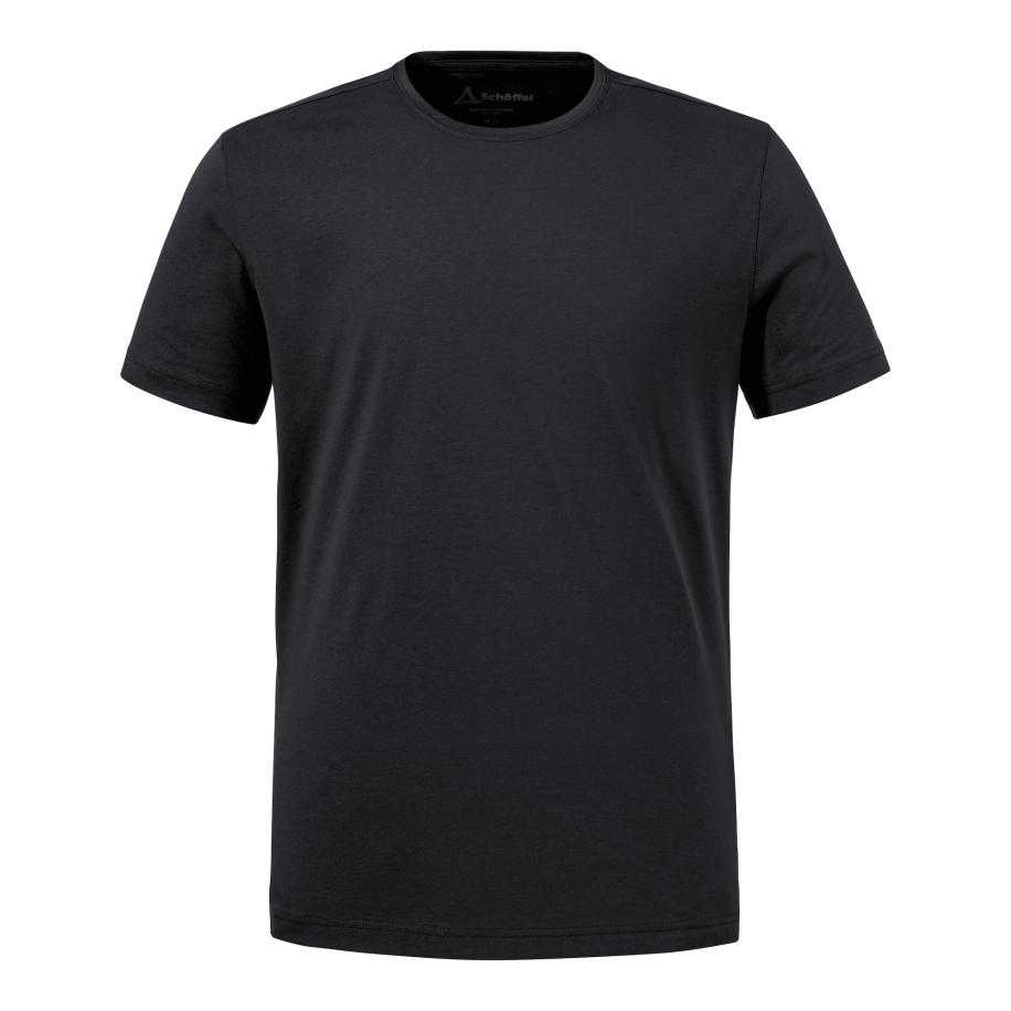 Schöffel Schöffel Functioneel shirt Buchberg donkergroen / zwart -