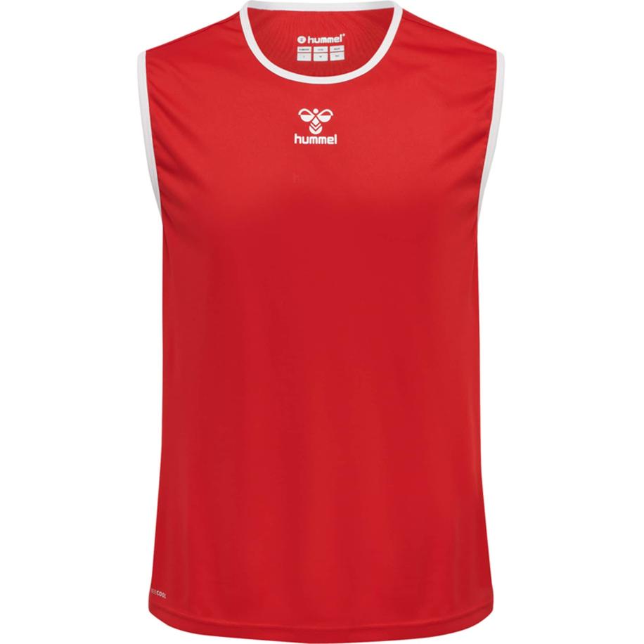 Hummel Hummel Functioneel shirt Core XK vuurrood / wit -