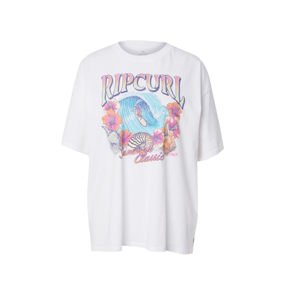 Rip Curl RIP CURL Functioneel shirt SUMMER CLASSIC HERITAGE hemelsblauw / lichtblauw / pasteelgeel / wit -