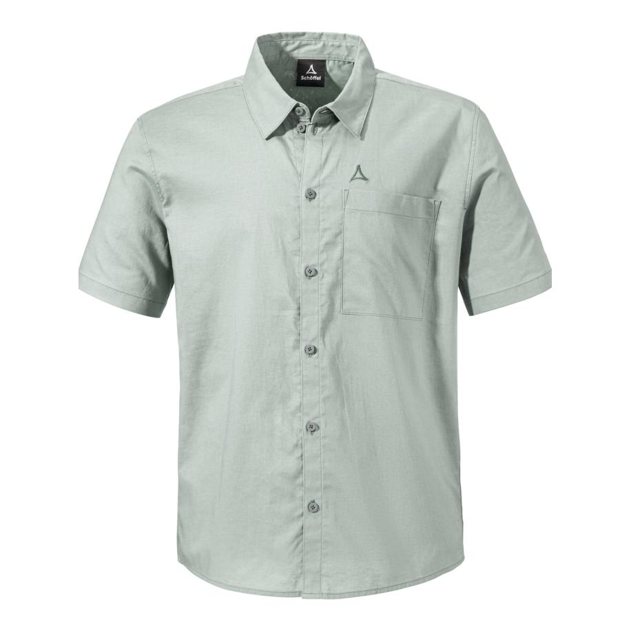 Schöffel Schöffel Functioneel overhemd Urban Shirt Style Kalmen MNS grijs -