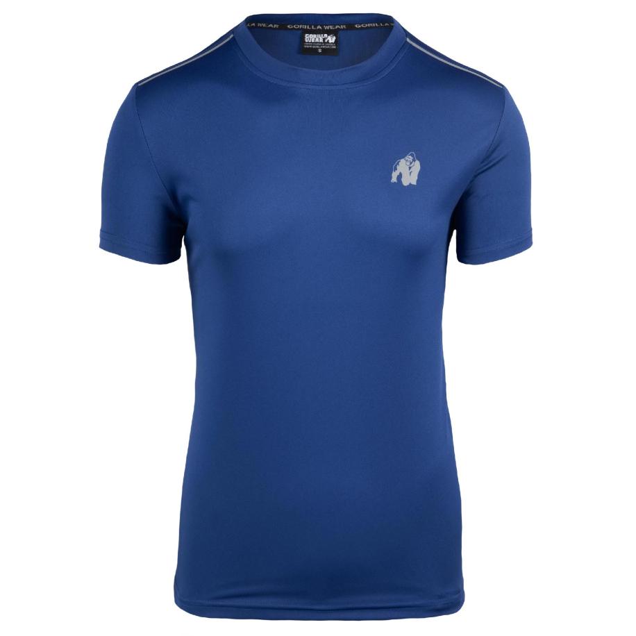 Gorilla Wear Gorilla Wear Functioneel shirt Easton donkerblauw / grijs -