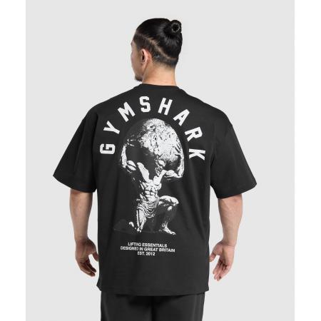 Gymshark Atlas T-Shirt Black