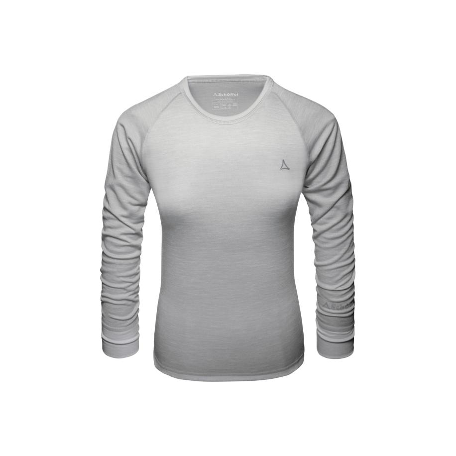 Schöffel Schöffel Functioneel shirt lichtgrijs -