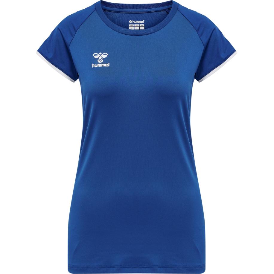 Hummel Hummel Functioneel shirt blauw / wit -
