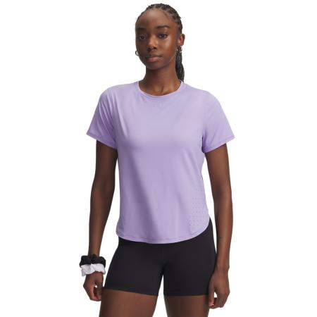Under Armour Launch Elite Damesshirt met korte mouwen Transparent / Reflecterend XS