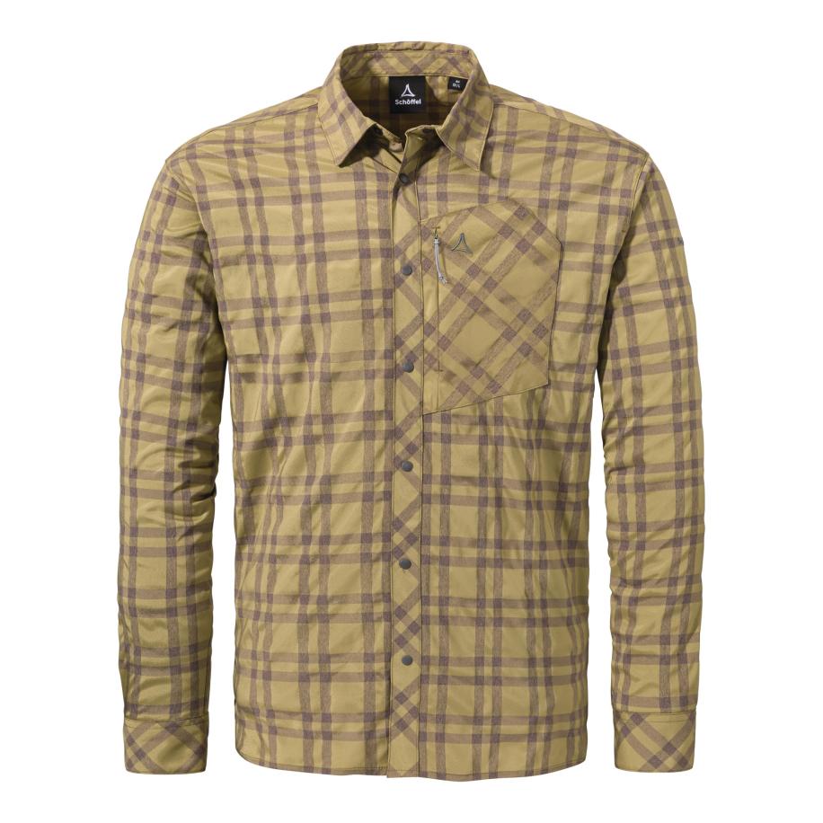 Schöffel Schöffel Functioneel overhemd Hiking Shirt Style Dynkur MNS groen -