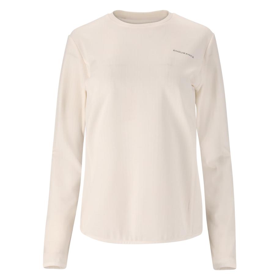 ENDURANCE ENDURANCE Functioneel shirt Leah grijs / wolwit -