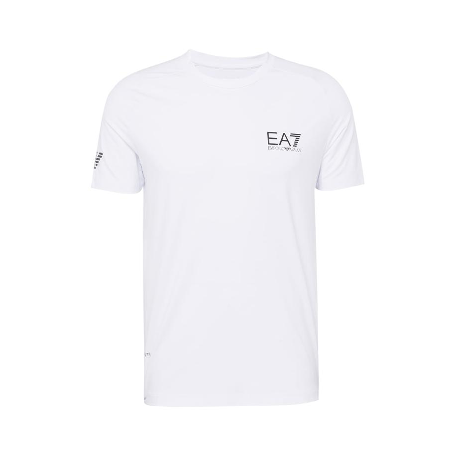 Emporio Armani EA7 Emporio Armani Functioneel shirt zwart / wit -
