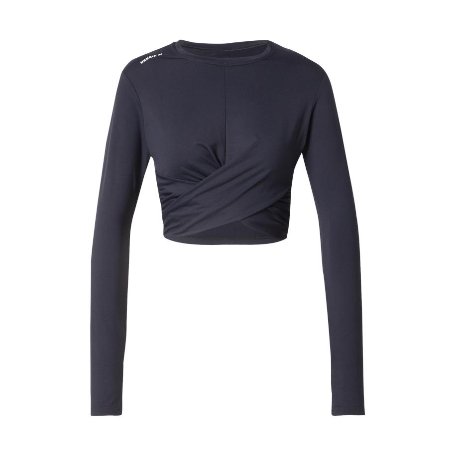 NEBBIA NEBBIA Functioneel shirt zwart -