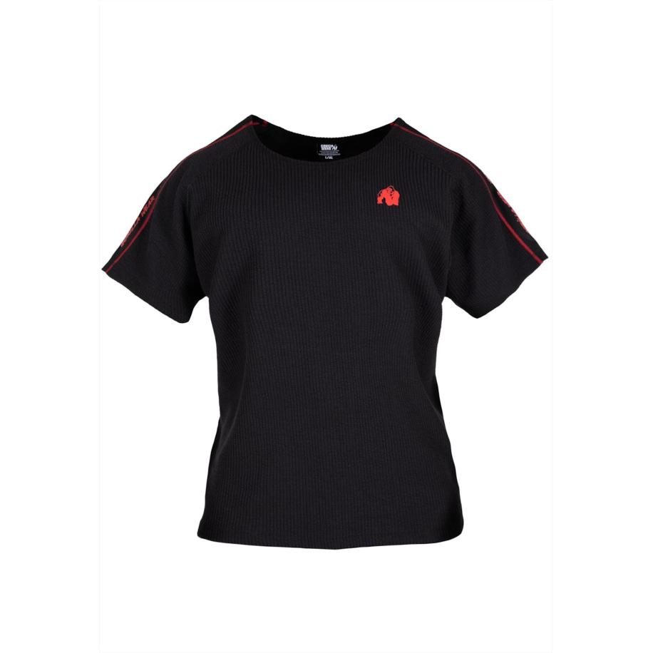 Gorilla Wear Gorilla Wear Functioneel shirt Buffalo Old School rood / zwart -