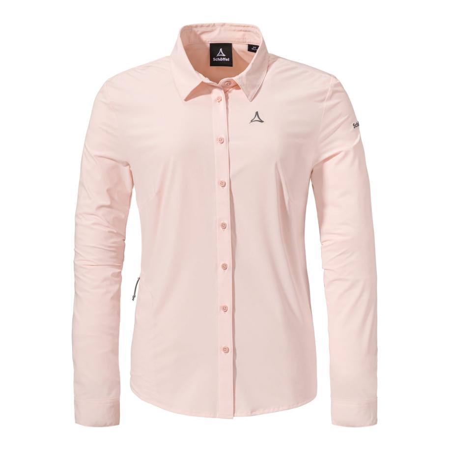 Schöffel Schöffel Multifunctionele blouse Hiking Blouse Style Dunajec WMS rosa -