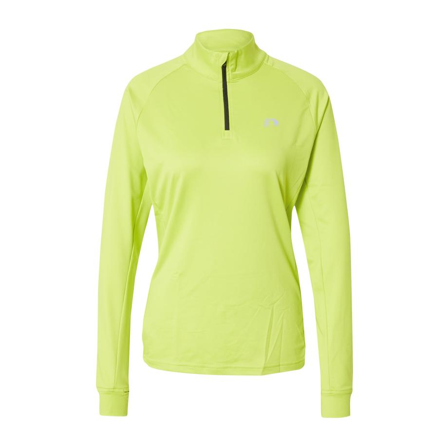 Newline Newline Functioneel shirt lichtgrijs / appel -