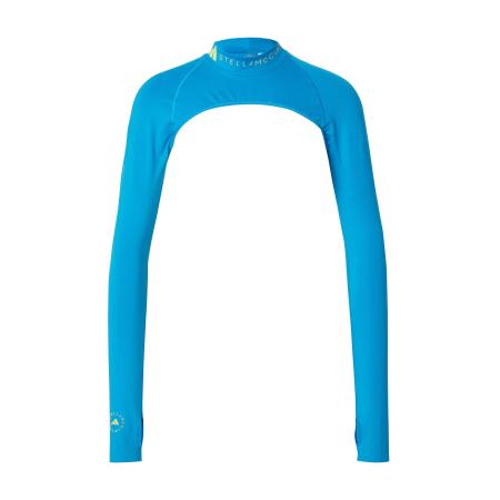 adidas by stella mccartney ADIDAS BY STELLA MCCARTNEY Functioneel shirt adidas by Stella McCartney Mock Neck azuur / geel