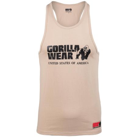 Gorilla Wear Gorilla Wear Functioneel shirt beige / rood / zwart / wit