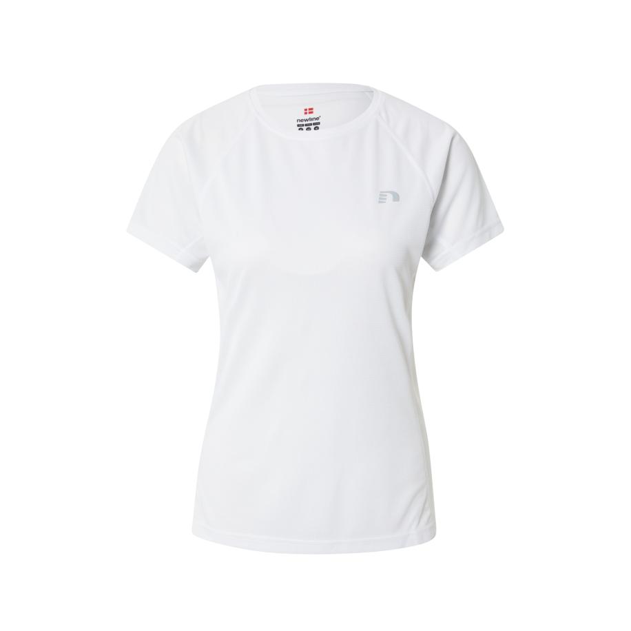 Newline Newline Functioneel shirt grijs / natuurwit -