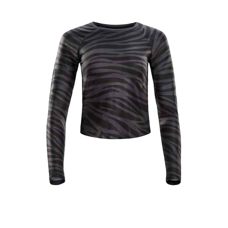 Winshape Winshape Functioneel shirt AET119LS donkergrijs / zwart -