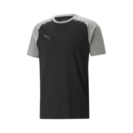 PUMA Functioneel shirt Team CUP grijs gemêleerd / zwart