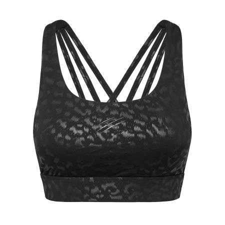 Plein Sport Plein Sport Sporttop Leopard zwart