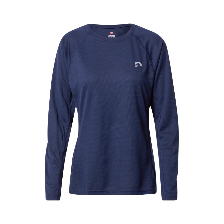 Newline Newline Functioneel shirt navy / lichtgrijs -