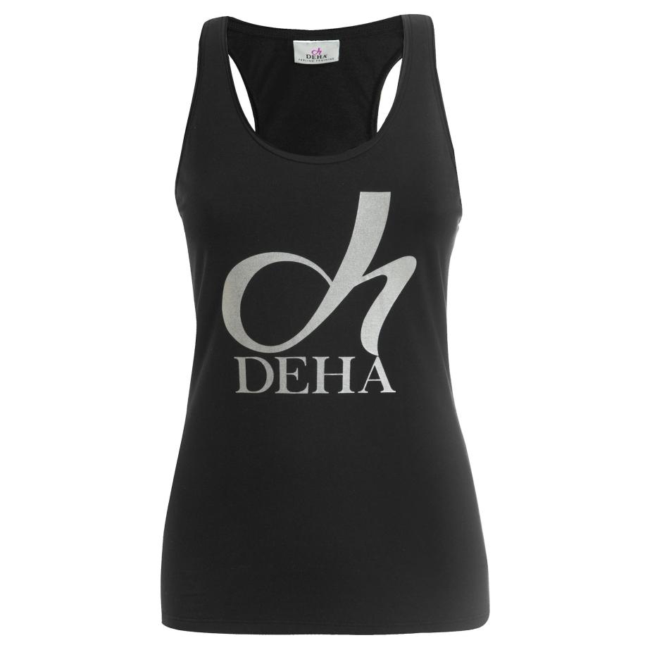 Deha DEHA Sporttop lichtgrijs / zwart -