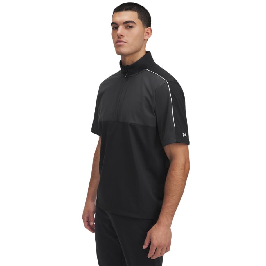 Under Armour Drive Wind Herenshirt met korte mouwen Zwart / Anthracite / Wit S Zwart