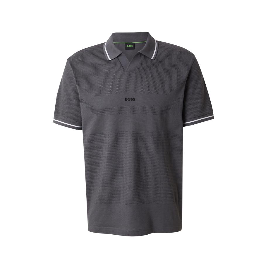 Hugo Boss BOSS Functioneel shirt donkergrijs / zwart / wit -