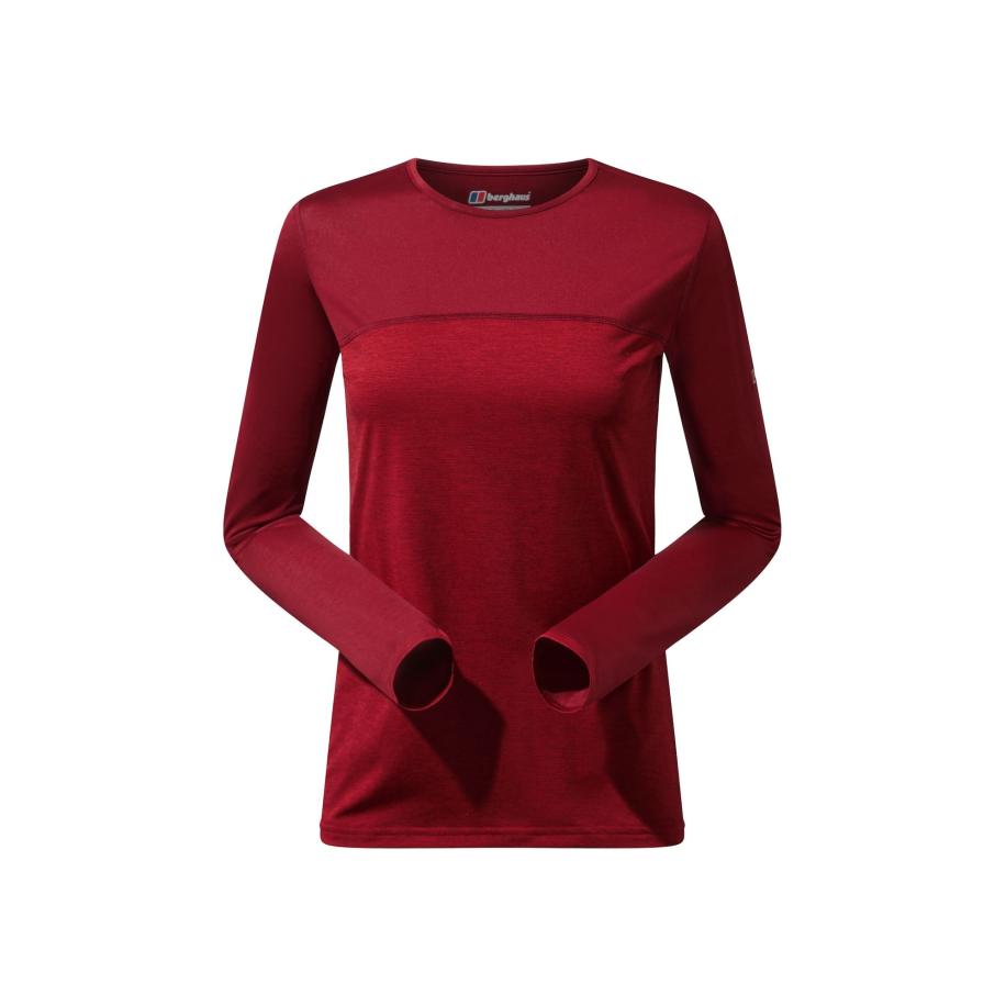 Berghaus Berghaus Functioneel shirt rood / wit -