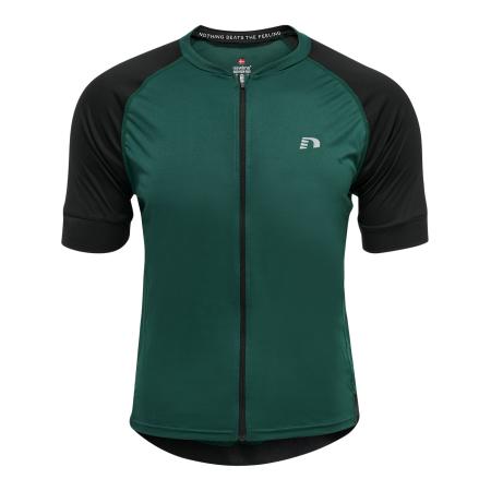 Newline Newline Functioneel shirt antraciet / donkergroen / zwart