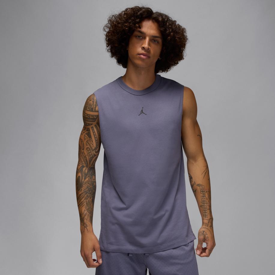 Jordan Sport herentop zonder mouwen met Dri-FIT - Grijs Grijs
