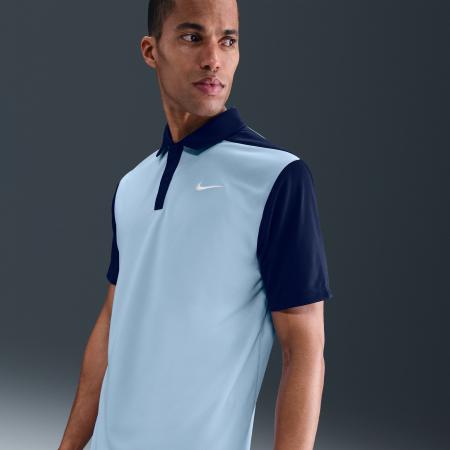 Nike Victory+ Dri-FIT golfpolo voor heren - Blauw