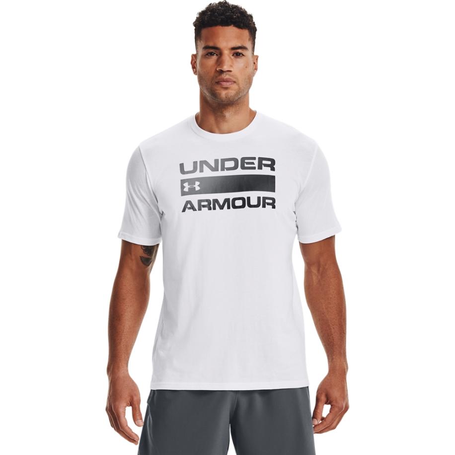 Under Armour Team Issue Wordmark Herenshirt met korte mouwen Wit / Elemental M Wit