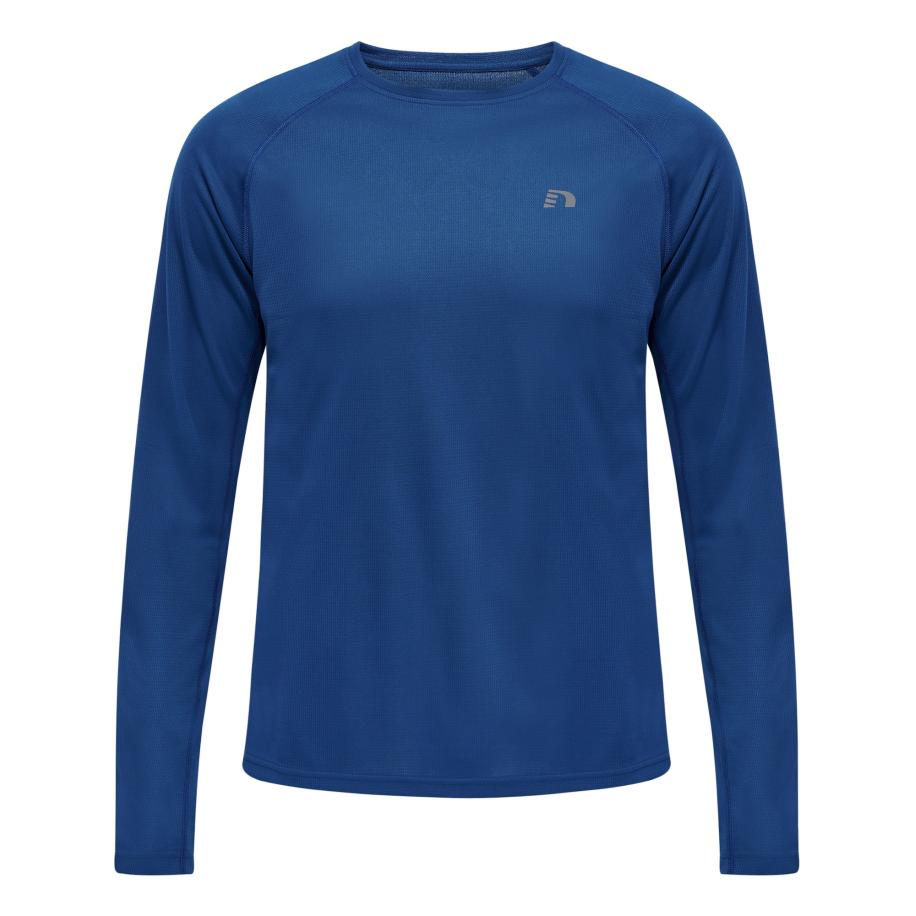 Newline Newline Functioneel shirt donkerblauw / grijs -