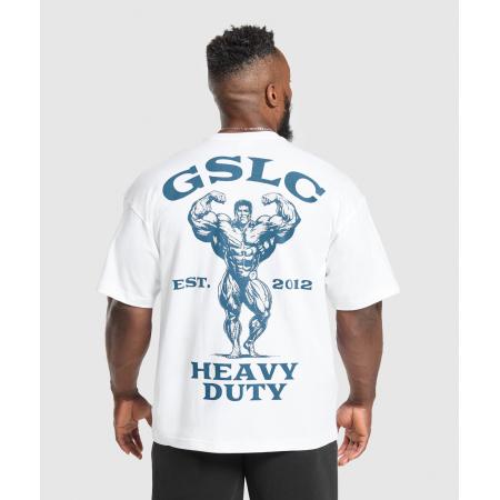 Gymshark Heavy Duty T-Shirt White