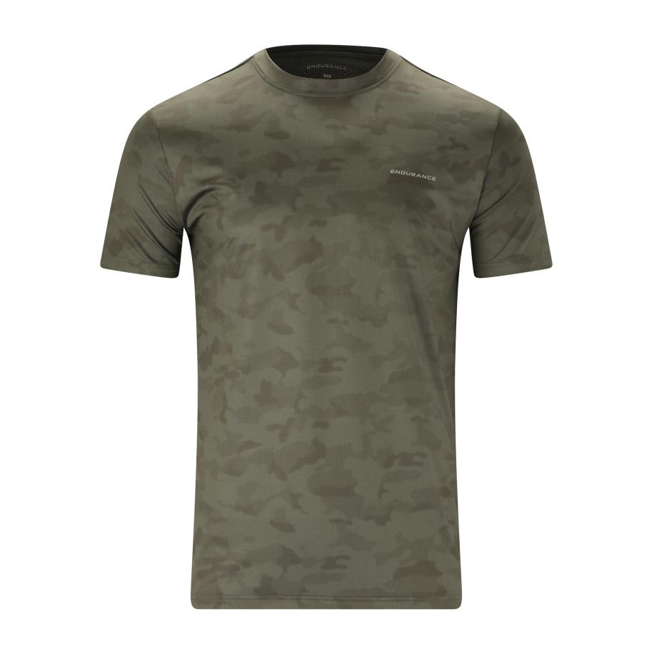 ENDURANCE ENDURANCE Functioneel shirt Genen kaki -