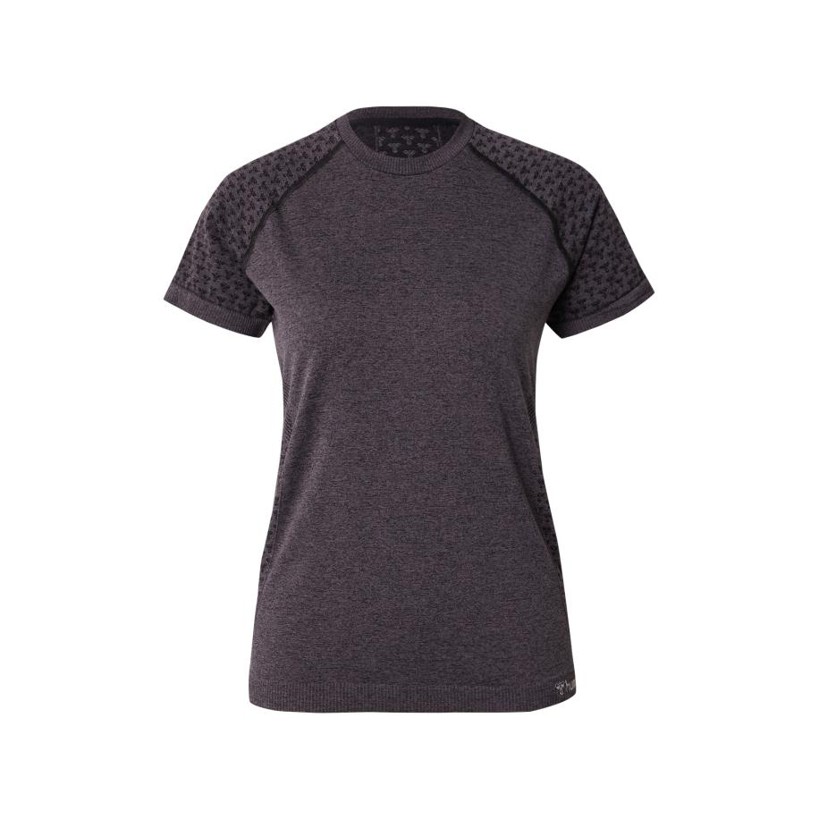 Hummel Hummel Functioneel shirt donkergrijs / zwart -