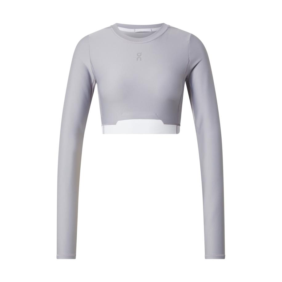 ON On Functioneel shirt lichtlila / wit -