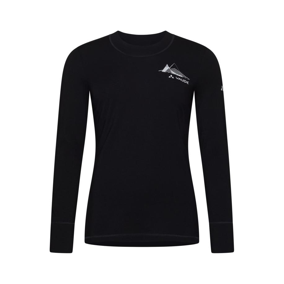 Vaude VAUDE Functioneel shirt Monviso zwart -