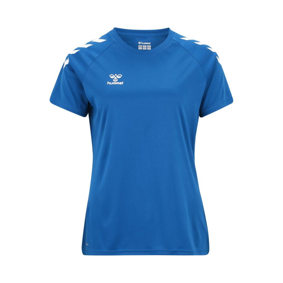 Hummel Hummel Functioneel shirt blauw / wit -