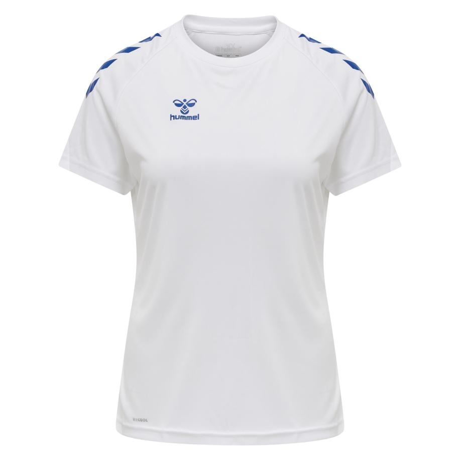 Hummel Hummel Functioneel shirt blauw / wit -
