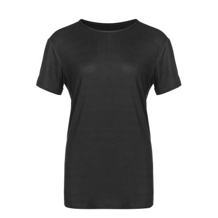 Athlecia Athlecia Functioneel shirt LIZZY zwart gemêleerd