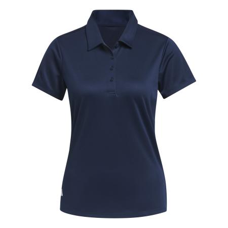 Adidas ADIDAS GOLF Functioneel shirt Womens Solid Performance Short Sleeve Polo navy / wit