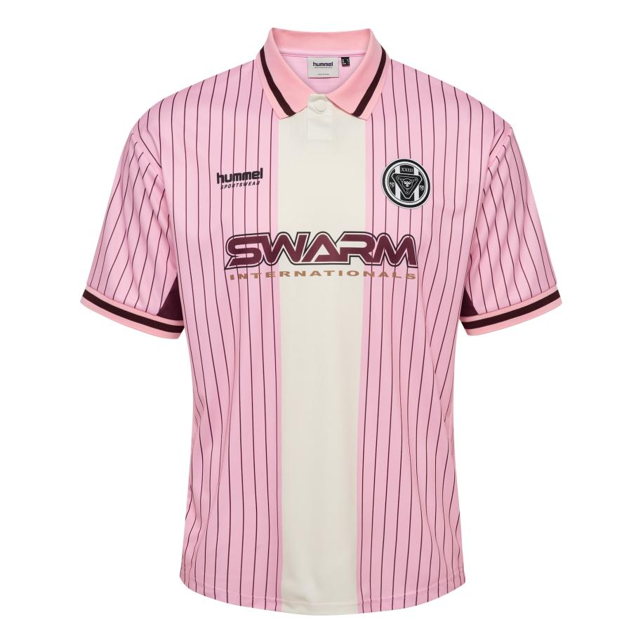 Hummel Hummel Functioneel shirt champagne / pink / bordeaux / zwart -