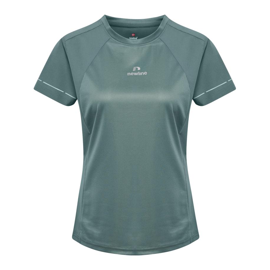 Newline Newline Functioneel shirt BREATHE groen / wit -